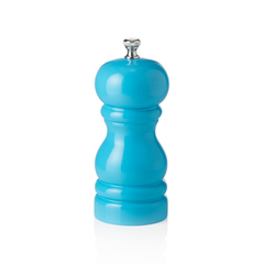 Was Germany Pfeffermühle mit Keramikmahlwerk CLASSIC MILL, Höhe 11 cm, türkis glänzend, Holz