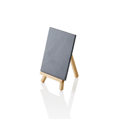 Was Germany Naturschiefertafel SLATE LINE, 12,5 x 10 cm, Naturschiefer, Holz