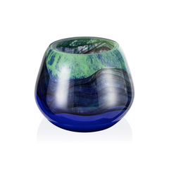 Yuyu Fusion Lagoon, Ø 11 cm, Höhe 9 cm, Glas