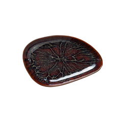 Rockzzero Snackteller Set, 14,5 x 9,5 cm, amazonas, Set á 6 Stück, Steinzeug