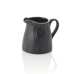 Maya Gießer Set KURO, Ø 4,5 cm, 100 ml, schwarz, Set á 6 Stück, Porzellan