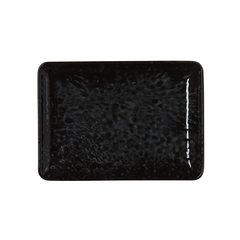 Was Germany Teller Set VIDA NIGHT, flach, 18 x 13 cm, night, Set á 6 Stück, Porzellan