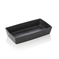 Was Germany Buffetschale, 35 x 18,5 x 7 cm, schwarz, Porzellan