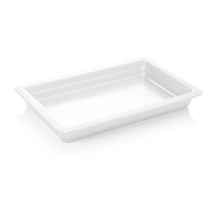 Was Germany GN Behälter Induktion 1/3-065 mm, weiß, Porzellan