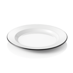 Grace Teller, flach, Ø 24 cm, Emaille