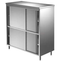 Prismafood Vorratsschrank geteilt je 1 Einlegeboden - Tiefe 60 cm TOP