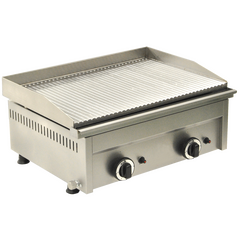 Prismafood Gas-Bratplatte (BxTxH): 60 x 45 x 20 cm