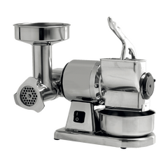 Prismafood Fleischwolf/Käsereibe-Kombi - Aluminiummahlgruppe - Produktion FW: 30 kg/Std - KR: 30 kg/Std