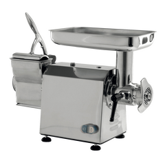 Prismafood Fleischwolf/Käsereibe-Kombi - Edelstahlmahlgruppe - Produktion FW: 200 kg/Std - KR: 50 kg/Std