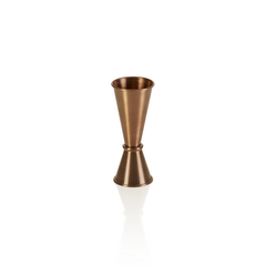 Was Germany Jigger, Ø 4,5 cm, Höhe 11,5 cm, 2,5/5 cl, bronze, Chromnickelstahl, PVD Beschichtung