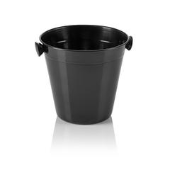 Was Germany Mini Eiseimer, Ø 14 cm, Höhe 13 cm, 1 ltr., PVD schwarz, Chromnickelstahl