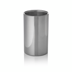 Was Germany Flaschenkühler, Ø 12 cm, Höhe 19 cm, gun metal, doppelwandig, Chromnickelstahl