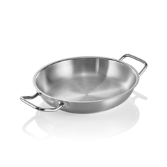 Was Germany Pfanne COOKWARE 21, Ø 24 cm, Höhe 5 cm, Chromnickelstahl 18/10