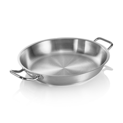 Was Germany Pfanne COOKWARE 21, Ø 36 cm, Höhe 7 cm, Chromnickelstahl 18/10