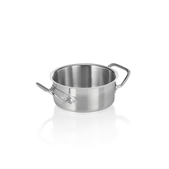 Was Germany Bratentopf COOKWARE 21, Ø 16 cm, 1,5 ltr., Chromnickelstahl 18/10
