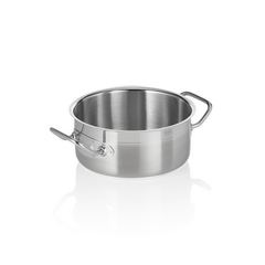 Was Germany Bratentopf COOKWARE 21, Ø 20 cm, 2,5 ltr., Chromnickelstahl 18/10