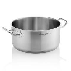 Chefproof Bratentopf, Ø 36 cm, 14 ltr., Chromnickelstahl 18/10