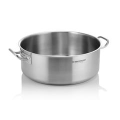 Chefproof Bratentopf, Ø 40 cm, 18,5 ltr., Chromnickelstahl 18/10