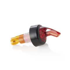 Was Germany Ausgießer Set, 1,5 cl, orange, Set á 12 Stück, Kunststoff, Edelstahl