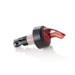 Was Germany Ausgießer Set 2,0 cl, schwarz, Set á 12 Stück, Kunststoff, Edelstahl