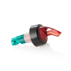 Was Germany Ausgießer Set, 2,5 cl, grün, Set á 12 Stück, Kunststoff, Edelstahl