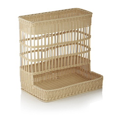 Weaver Pro Brötchenschütte Systemkörbe, 60 x 49 x 60,5 cm, hellbeige, Polypropylen