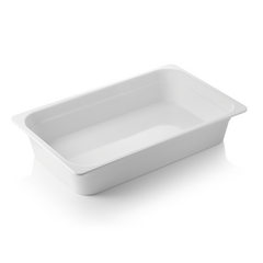 Was Germany GN Behälter GN 65 WHITE 1/1-100 mm, weiß, Melamin