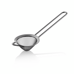 Nocturn Feinmaschiges Sieb, Ø 9 cm, 25,5 cm, gun metal, Chromnickelstahl 18/8