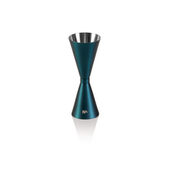 Nocturn Slim Jigger, 3/4,5 cl, Ø 4,5 cm, Höhe 12 cm, blau matt, Chromnickelstahl 18/8