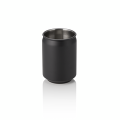 Nocturn Cup, 0,35 ltr., Ø 7 cm, Höhe 10,5 cm, schwarz matt, Chromnickelstahl 18/8