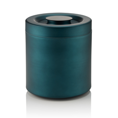 Nocturn Eisbox, Ø 18,5 cm, Höhe 21 cm, blau matt, Aluminium, Polystyrol