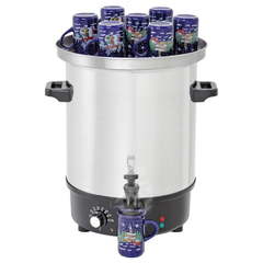 Neumärker Warmhaltedeckel für Tassen für Glühwein- und Heißwasserkessel 30 Liter