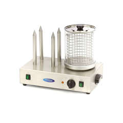 Maxima Gastro Würstchenwärmer - Ø20 x 24 cm - Spülmaschinenfest - mit 4 Spikes