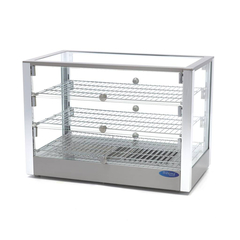 Maxima Gastro Wärmevitrine - 115 l - 70 cm - 3 Regale