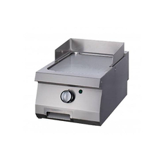 Maxima Gastro Heavy Duty Grillplatte - Glatte Chrom - Einzeleinheit - 70 cm Tief - Gas