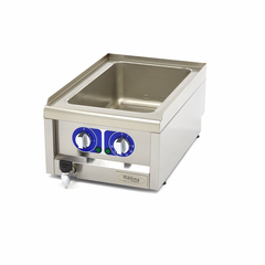 Maxima Gastro Bain Marie - Einzeleinheit - 60 cm - mit Abflusshahn - Elektrisch