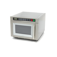 Maxima Gastro Mikrowelle - 1800W - 20 Programme - Platten bis zu Ø36 cm - 2 Regale