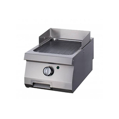 Maxima Gastro Heavy Duty Grillplatte - Gerilltes Chrom - Einzeleinheit - 70 cm Tief - Gas