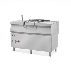 Maxima Gastro Premium Kippbratpfanne - 205 l - 90 cm Tief - Gas