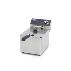 Maxima Gastro Fritteuse - 8 l - 1 Korb - Bis zu 1,4 kg Pommes Frites