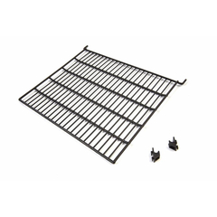 Maxima Shelf Showcase Incl. 2 Clips Black for Refigurated Display Case 58L / 78L / 98L