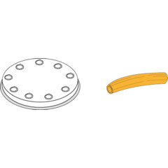Prismafood Matrize Bucatini Ø 5 cm