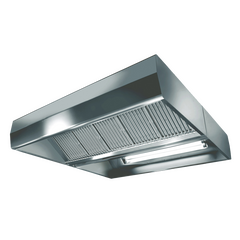 Prismafood Zentral-Deckenhaube kastenform 260x150 ohne Motor ohne Regler