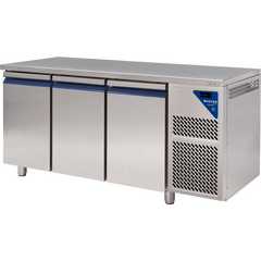 Prismafood Kühltisch 3 Türen Kapazität: 350 lt Temperatur: 0°C/+10°C