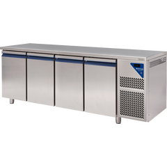 Prismafood Kühltisch 4 Türen Kapazität: 470 lt Temperatur: 0°C/+10°C