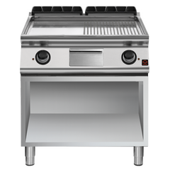 Prismafood Elektro-Bratplatte glatt + gerillt