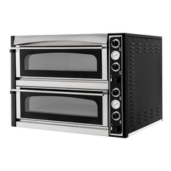 Prismafood Pizzaofen Master Vollschamott BREIT - 2 Kammern