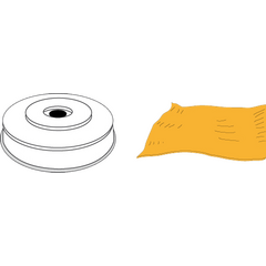 Prismafood Matrize Pasta Sfoglia Ø 5 cm