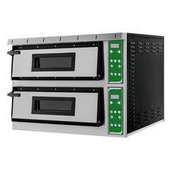 Prismafood Pizzaofen Power Vollschamott digital BREIT - 2 Kammern