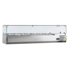 Prismafood Aufsatzvitrine 1600 Behälter: 7x1/4